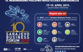 Otvorena online registracija za učesnike desetog Sarajevo Business Foruma
